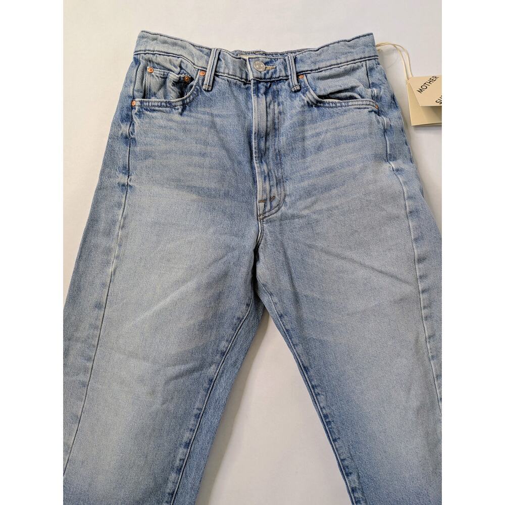 MOTHER Superior Half Pipe Ankle Jeans 27 NWT This Is How I Roll Cotton Blue - Picture 5 of 16